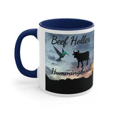 Beef Holler Hummingbirds Coffee Mug with Mountain View