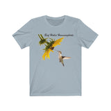 Unisex Jersey Short Sleeve Tee with Hummingbird