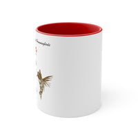 Accent Coffee Mug, 11oz with Beef Holler Hummingbirds