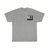 Beef Holler Hummingbird w/hummer & cow mountain backdrop T-Shirt
