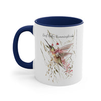 Accent Coffee11oz Mug, with Hummingbird 3