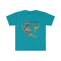 Unisex Softstyle T-Shirt With Beef Holler Hummingbird