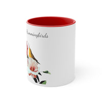 Accent Coffee 11oz Mug, with Hummingbird 9