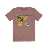 Unisex Jersey Short Sleeve Tee with Hummingbird